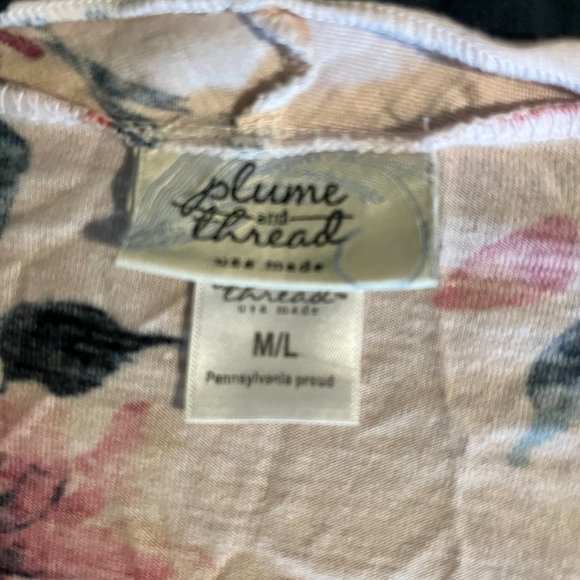 Duster in floral by Plume & Thread, Made in the USA - Picture 3 of 3